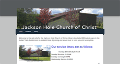 Desktop Screenshot of jacksonholechurchofchrist.com